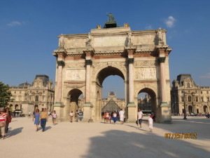 Entrance from the Jardin de Tuileries